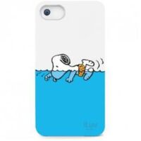 Cover iLuv ICA7H383WHT Cover Snoopy Per iPhone 5 5S SE Bianco