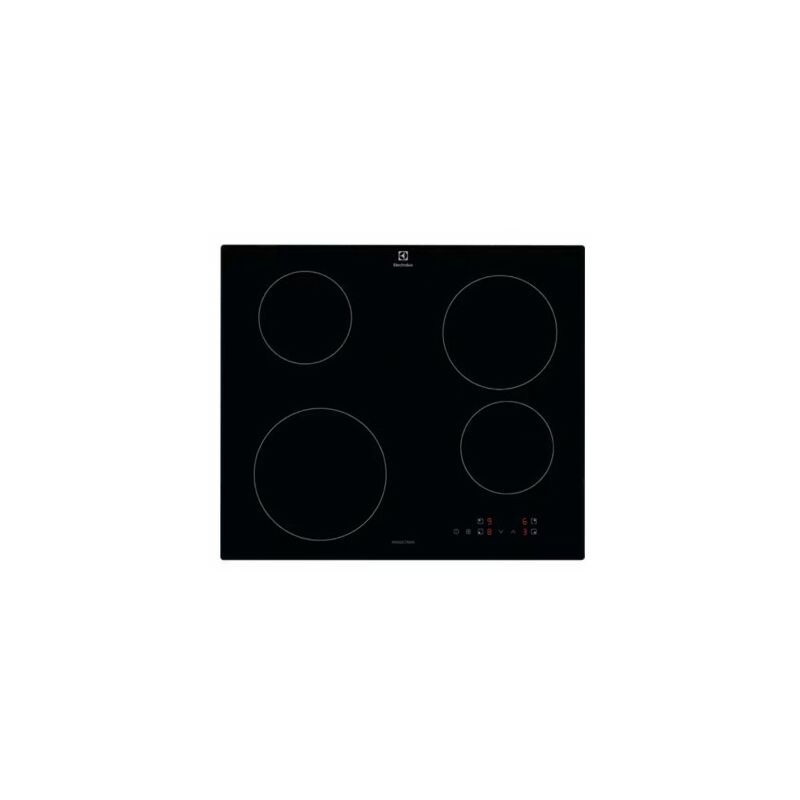 Electrolux Serie 300 Piano Cottura a Induzione 4 Fuochi da Incasso,  EIB60424CK, Comandi SliderTouch, 60 cm, 590x520 mm, Nero : :  Grandi elettrodomestici