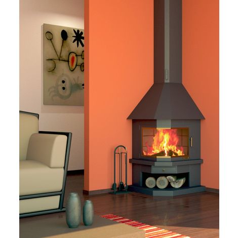 La cheminée d'angle : un chauffage adapté aux petits espaces