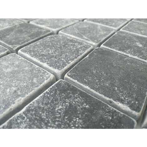 DECORA MOSAICOS Carrelage mosaïque BLACKSTONE 4,8 30x30 cm