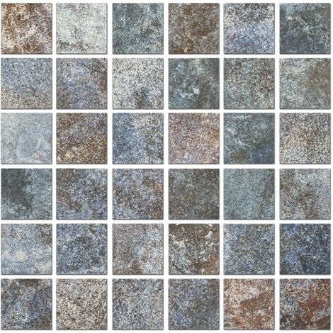 DECORA MOSAICOS Carrelage mosaïque BALI Naturel mat 29x29 cm
