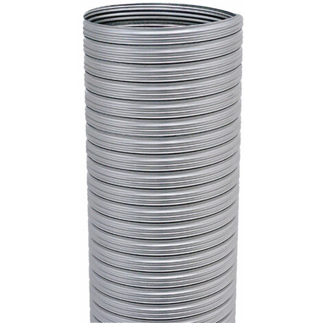 Joncoux – Flexible inox 316 Ø150mm 6m pour tubage conduit de cheminée – Simple paroi double peau – Normes CE T600 N1 W V2 L50010 G