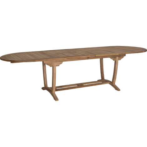 Table NILA Ovale 200-300x100x75 Teck Premium (1/2)
