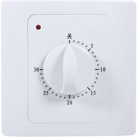 Minuterie numérique Économiseur d'énergie à trois couleurs Minuterie  numérique Cuisine pour la maison, minuterie de douche numérique étanche Z