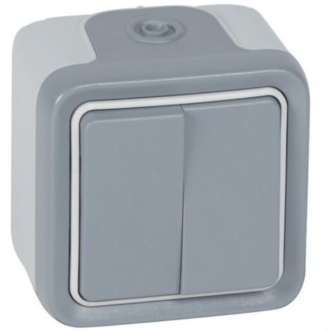 Interruttore Doppio Legrand HC4036 - In Alluminio, 10A, Design Moderno - Foto 7