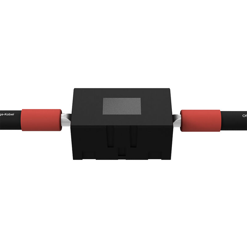 2,5m 10mm² Batteriekabel mit MIDI-Sicherungshalter Schraubklemmenanschluss  auf M8