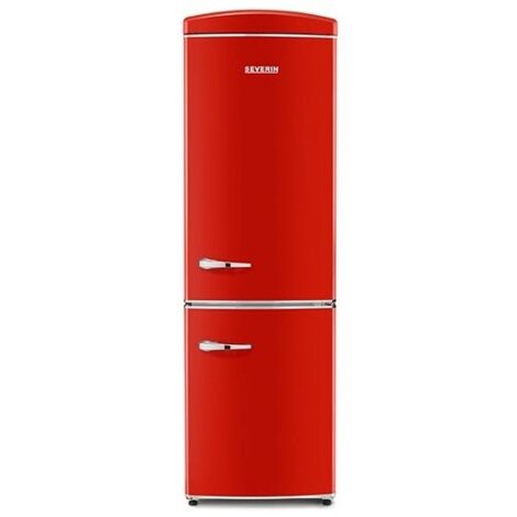 Severin RKG8997 Frigorifero con congelatore a libera installazione h 195 cm 315 litri Cerniere a destra rosso
