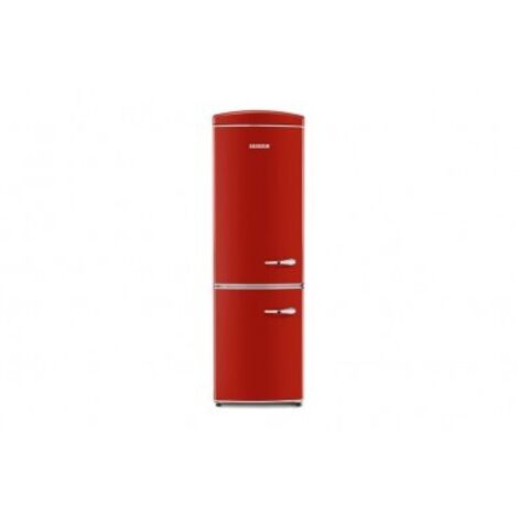 Severin RKG8887 Frigorifero con congelatore a libera installazione h 195 cm 315 litri Cerniere a sinistra rosso