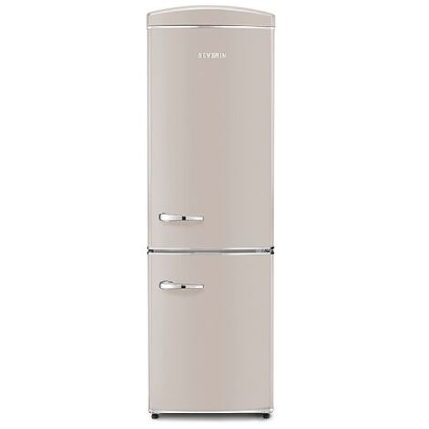 Severin rkg8999 frigorifero retrò crema combinato total no frost classe e multi airflow h.194