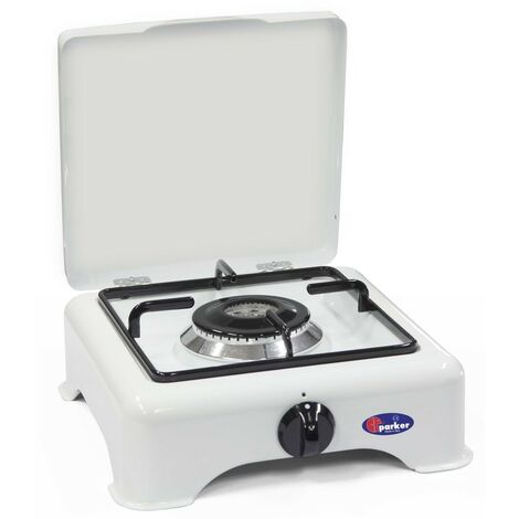 Fornello 1 un Fuoco Doppia Corona con Valvola di Sicurezza Gpl/ Metano 5321GPS/C made in italy Cfparker  Metano
