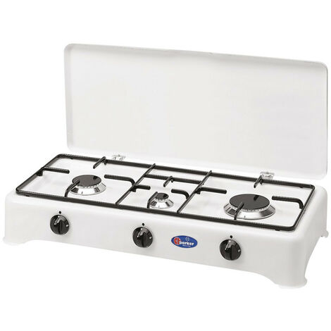 Fornello a Gas Gpl / Metano 3 Fuochi CFParker mod. 5324GP Gpl