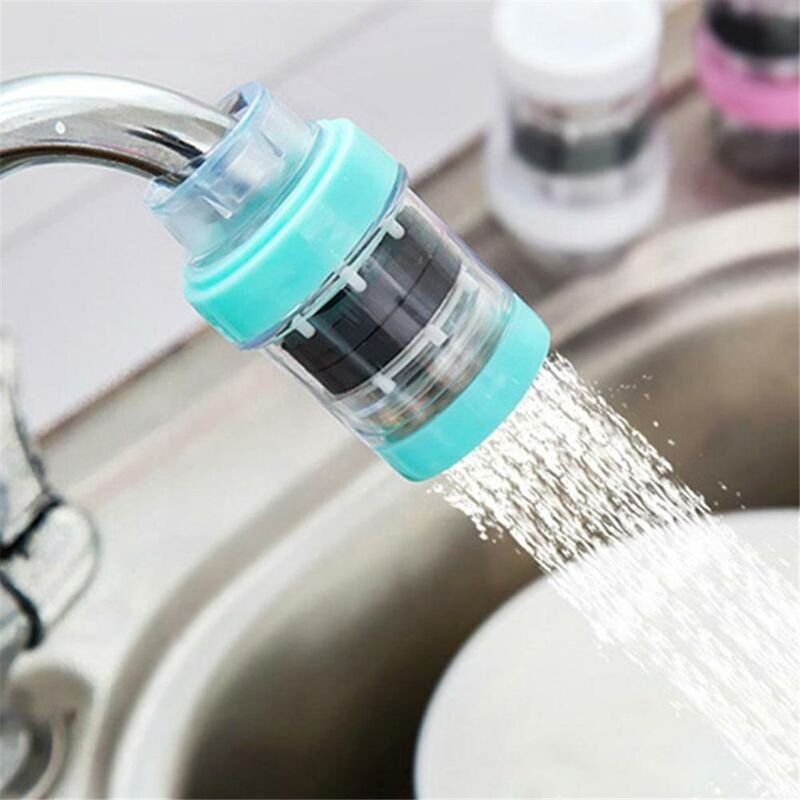 uds purificador de agua cocina filtro de agua grifo filtros de agua un adaptador de imán de piedra Maifan purificador de agua de cocina