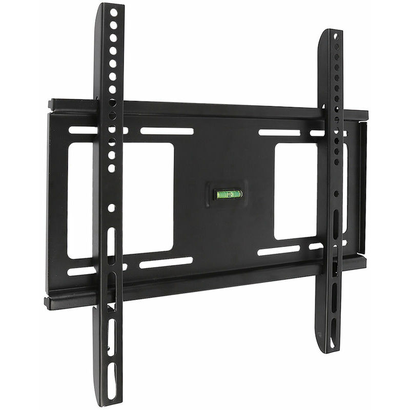 Robusto soporte fijo de pared para TV, para la mayoría de televisores LED, LCD, OLED y de plasma de 26-55 pulgadas hasta VESA 400x400 mm y 50 kg