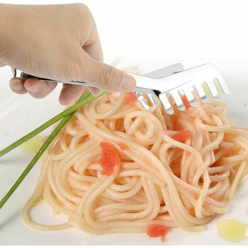 Pince à Spaghetti en acier inoxydable, pince à salade pour pâtes,  accessoires de cuisine, ensemble de