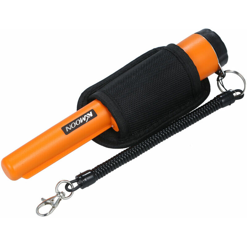 Metal Detector High Sensitivity Handheld Metal Detector Waterproof Handheld  Pocket Detector GP Pointer Orange Livré sans piles