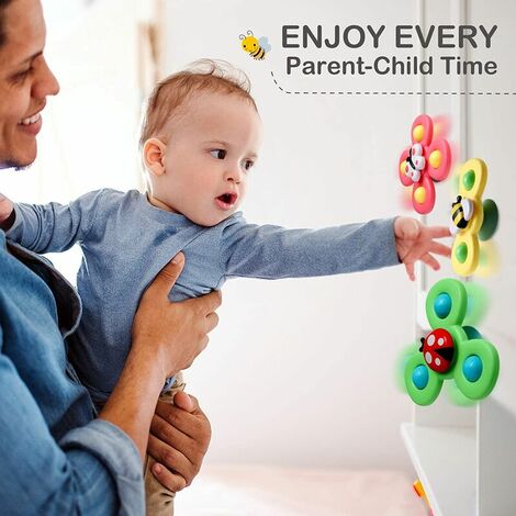 Jouet spinner rotatif Orange 1 pièce, jeu pour bébé, soulagement du Stress  pour nourrissons, jouets éducatifs rotatifs, cadeau pour enfants, Mode en  ligne