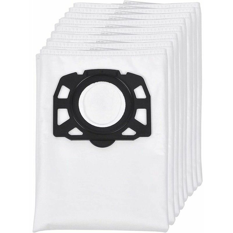 KEEPOW KFI 487 Fleece Filter Bags for Karcher WD4 WD5 WD6 WD5P WD6P Premium  MV4 MV5 MV6 Fleece Filter Bags 2.863-006.0 Perfect Fit for Kärcher Wet/Dry  Vacuum Cleaners Pack of 8 