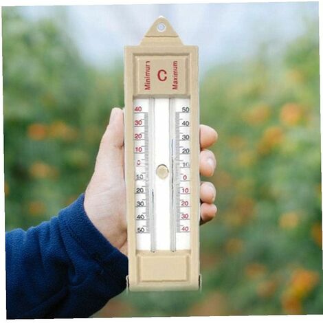 Digital Greenhouse Thermometer for Monitoring Maximum and Minimum  Temperatures - High Low Thermometer for Recording Max and Min Temperatures  Garage