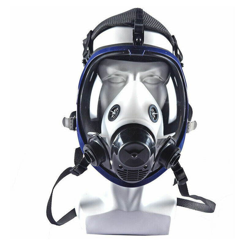 Masque complet 16 en 1 masque à gaz en silicone pour peinture en