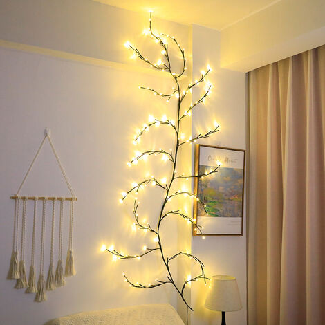 Lumière d'arbre Led Lumière Décoration de chambre d'intérieur Utilisation  intérieure Lumières décoratives pour fête, mariage, Noël (lumière de  bouleau)