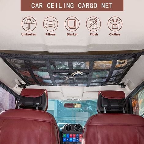 Filet de rangement intérieur de toit/plafond pour voiture Citroën