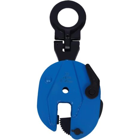 Pinza de placa vertical, pinza de elevación Capacidad 2 toneladas Pinza de elevación industrial de placa de acero 0-25 mm Pinza para elevación y transporte