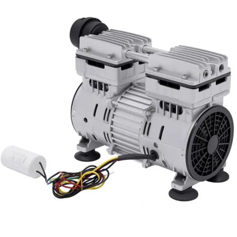 Bomba de vacío portátil de 750 W. Bomba de vacío sin aceite. Bomba de compresor sin aceite. Bomba de vacío con motor de cobre puro. (1/5)
