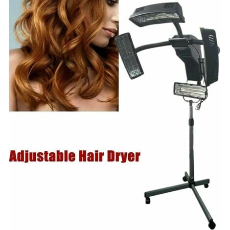 Secador de pelo de 950 W con base ajustable en altura para salón