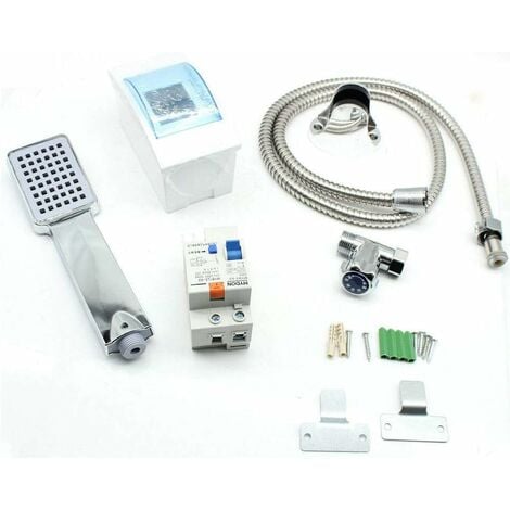Calentador de Agua instantáneo eléctrico 6500W Calentador de Agua de Agua Caliente sin Tanque Digital