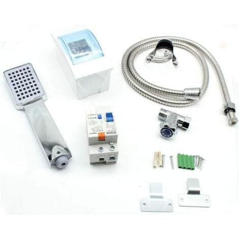 Calentador de Agua instantáneo eléctrico 6500W Calentador de Agua de Agua Caliente sin Tanque Digital
