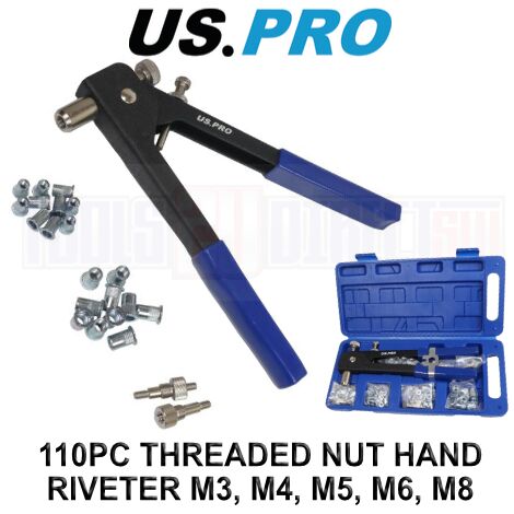 DURDUR Pince à Riveter 2 En 1 Avec Pince à Riveter Aveugle Et Pince à