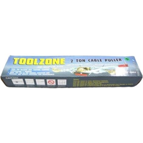 Toolzone 2 Ton Hand Winch Cable Puller Turfer Boat Trailer / Car / Auto ...