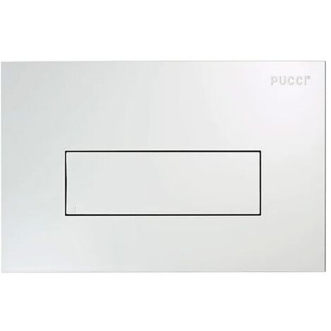 Placca per cassetta incasso Pucci Eco Monotasto Linea Mod. 2014 80130660