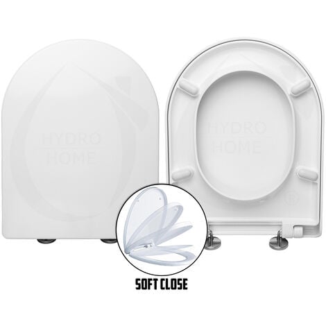 Copriwater Sedile Wc compatibile con Garda Dolomite termoindurente Bianco  by HYDRO HOME