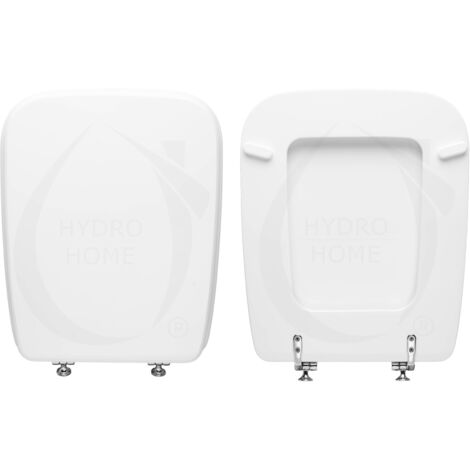 Copriwater Serie 21 Ideal Standard legno rivestito in resina poliestere bianco (1/4)