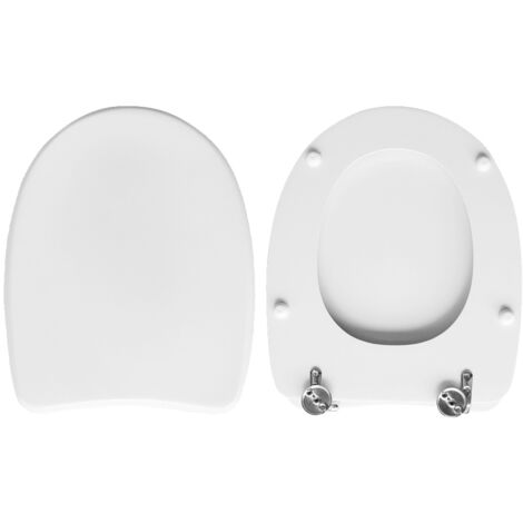 Copriwater Ala Ideal Standard coperchio grande legno rivestito in resina poliestere (1/4)