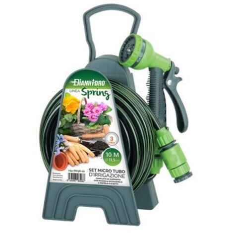Tubo per Irrigazione 10M 8/11mm Tubo Anti-Agoccia per