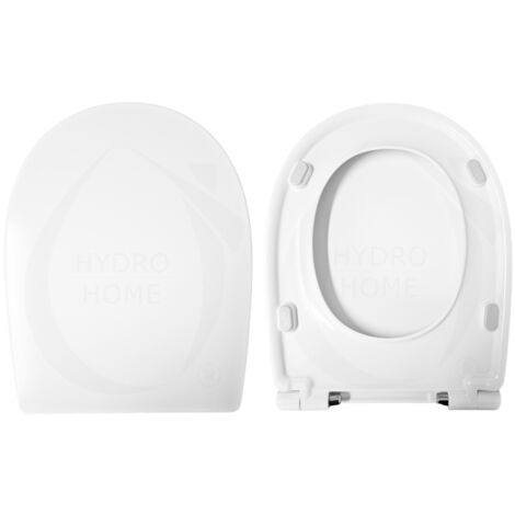 Copriwater Grace Globo termoindurente bianco Soft Close Sgancio Rapido