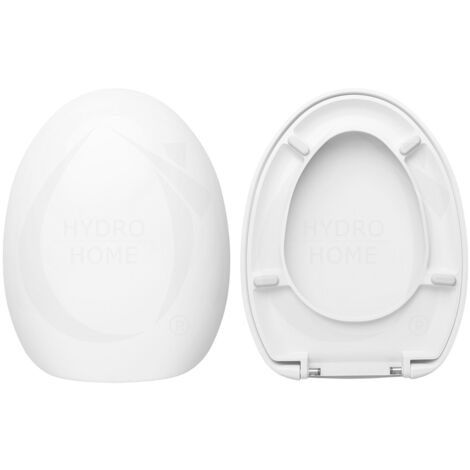 Copriwater Class 05 Azzurra termoindurente Soft Close bianco come originale (1/4)
