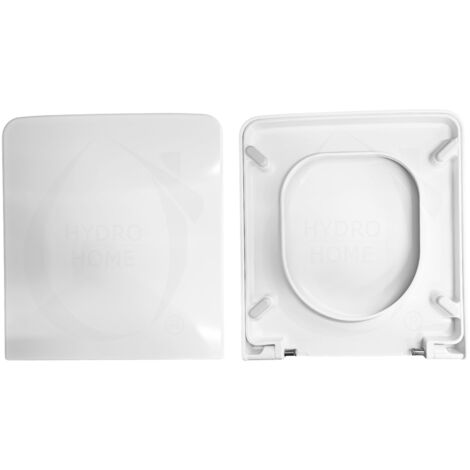 Copriwater Touch 2 e Touch 3 Disegno Ceramica termoindurente Soft Close bianco come originale (1/4)