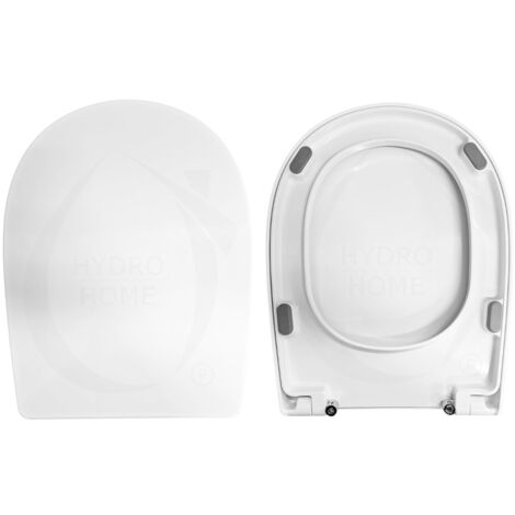 Copriwater Clio Eos termoindurente Soft Close avvolgente bianco (1/4)