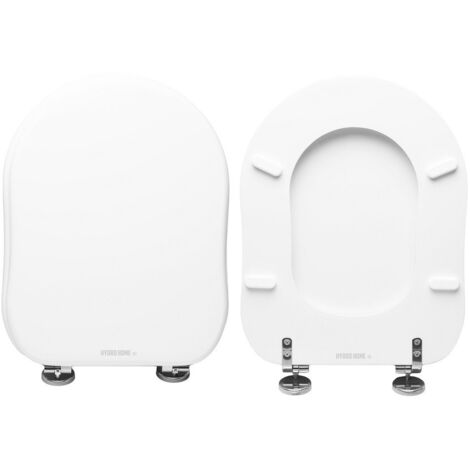 Copriwater Old Antea GSI legno rivestito in resina poliestere bianco