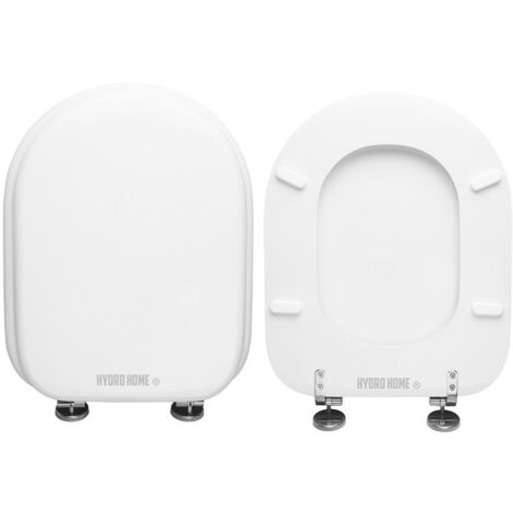 Copriwater Canova Catalano legno rivestito in resina poliestere bianco (1/4)