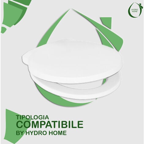 Copriwater Nido Hatria termoindurente bianco