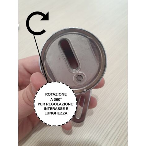 Coppia Supporti Per Copriwater In Ottone Cromato - Fissaggi Durevoli Per Water - Foto 10