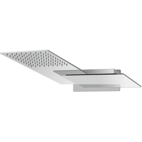 Soffione Doccia Marco Polo a muro ottone cromato 2 getti (1/2)