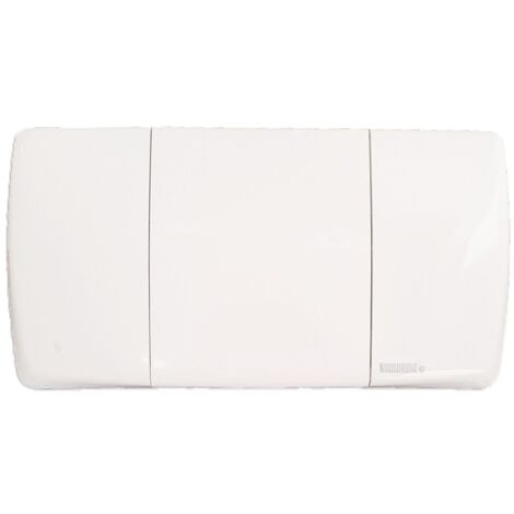 Placca mono tasto azionamento meccanico compatibile con cassetta incasso COES
