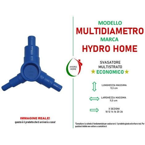 Sfusatore Calibratore, Svasatore Calibratore Multistrato per Tubo