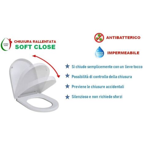 Abattant WC Novecento Pozzi Ginori - Blanc Thermoindurente - Soft Close - Neuf En Emballage