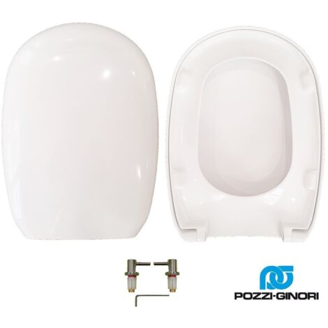 Hydro Home Copriwater Per Fast Pozzi Ginori, Plastica Termoindurente Made In Italy, Cerniere Regolabili, Bianco